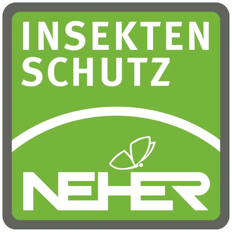 Logo und Verlinkung zu NEHER Insektenschutz