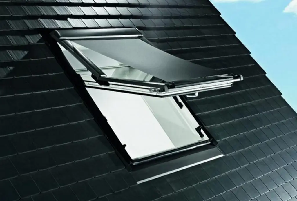 Foto von einem Dachfenster