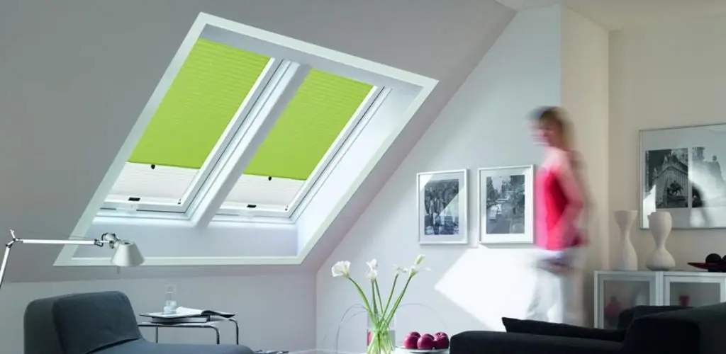 Foto von einem Dachfenster